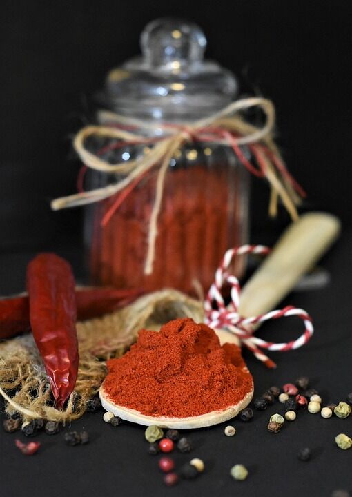 Paprika gives a smoky flavor to the dish