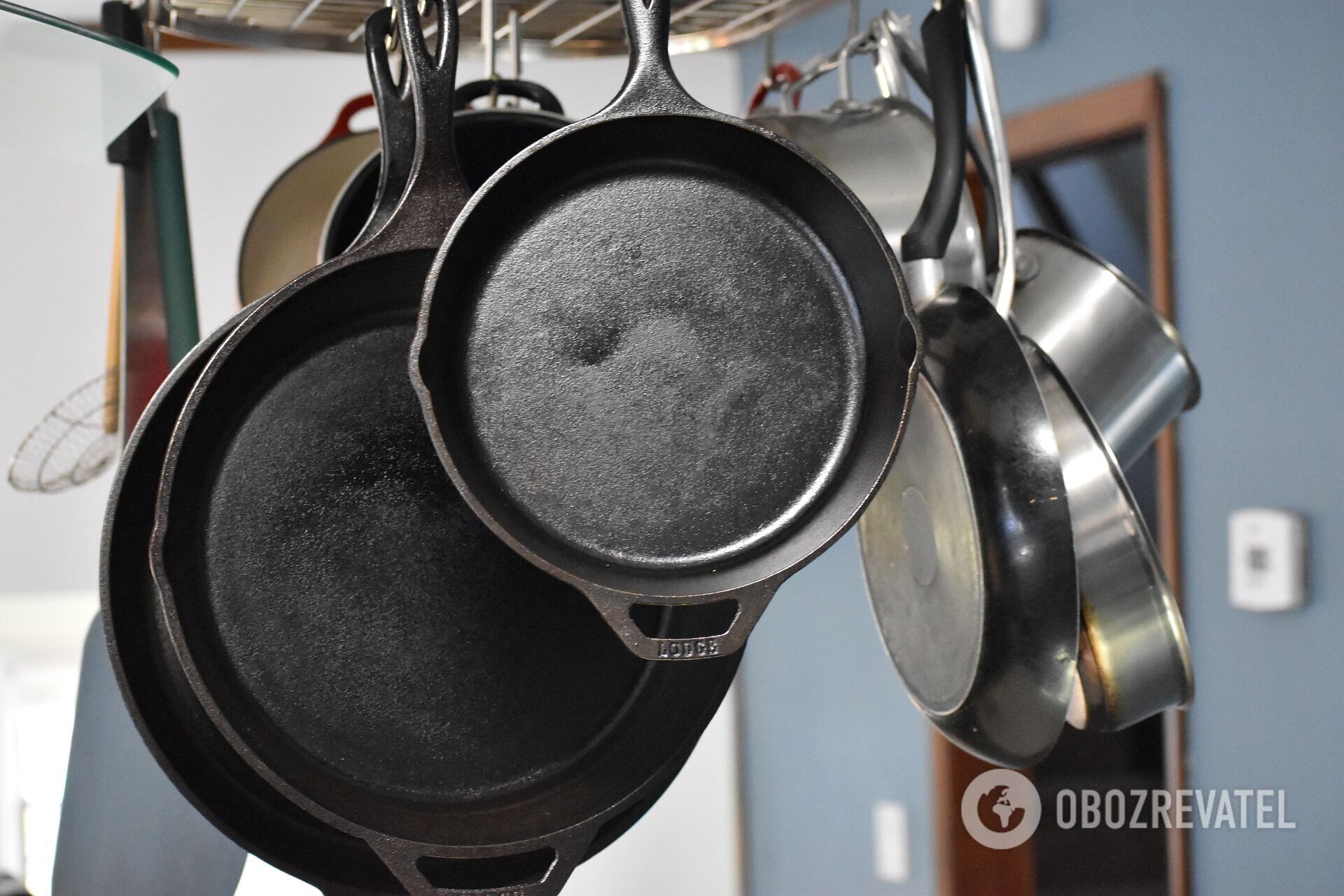 The best frying pan is cast iron