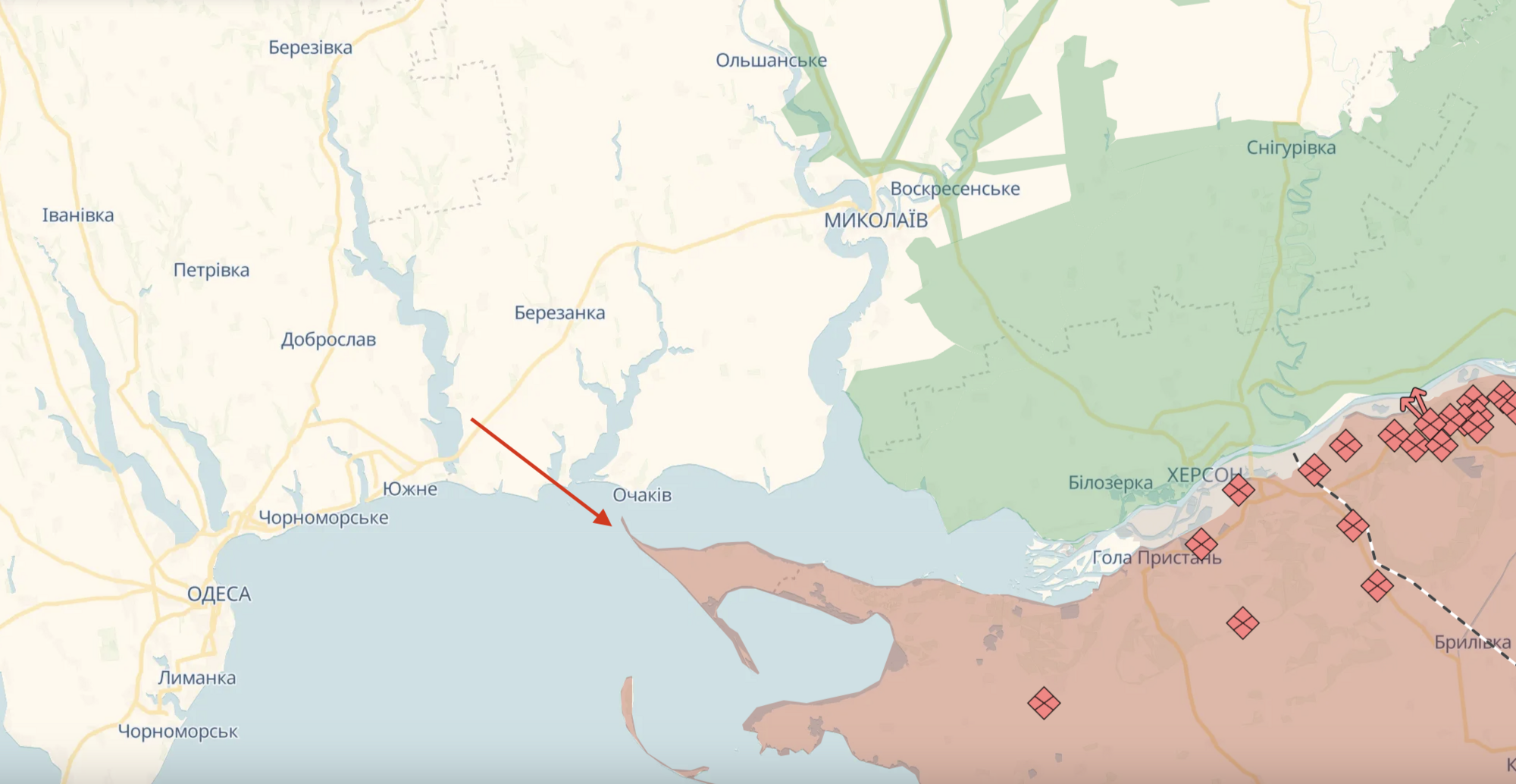 Ukrainian Navy spokesman explains importance of Kinburn Spit for Ukraine and Russia