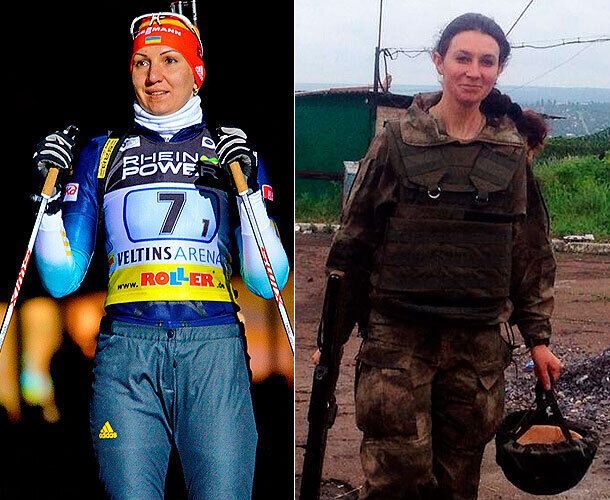 The Olympic champion from Ukraine ''turned out'' to be a sniper in Donetsk region. She had to walk for a month with security guards