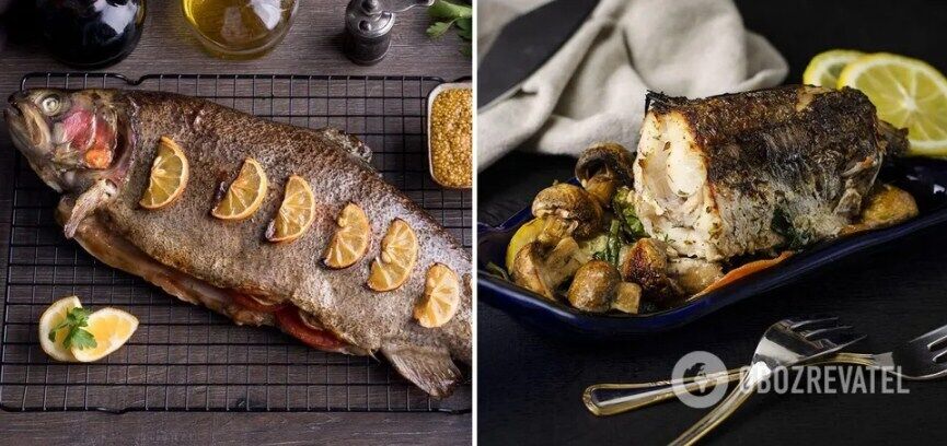 Baked fish recipe