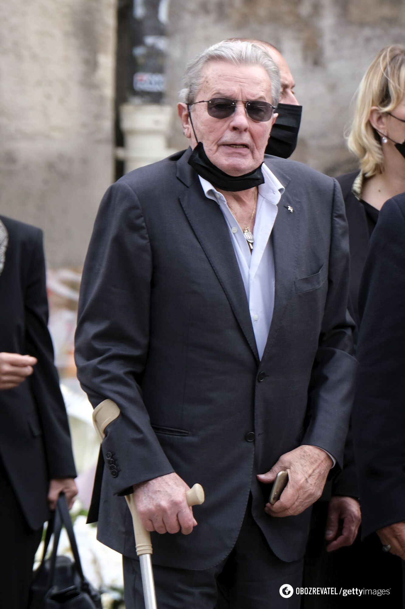 God said: ''Cut!'' The legendary Alain Delon has died