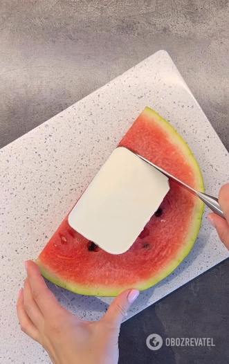 What unusual things to cook from watermelon to surprise guests: a sandwich recipe