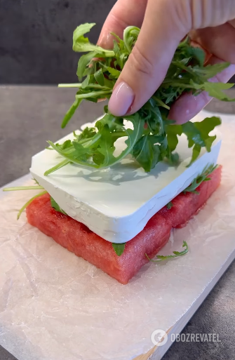 What unusual things to cook from watermelon to surprise guests: a sandwich recipe