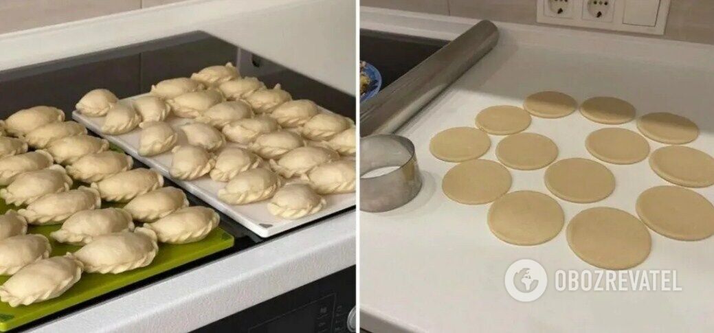 Choux dough for dumplings