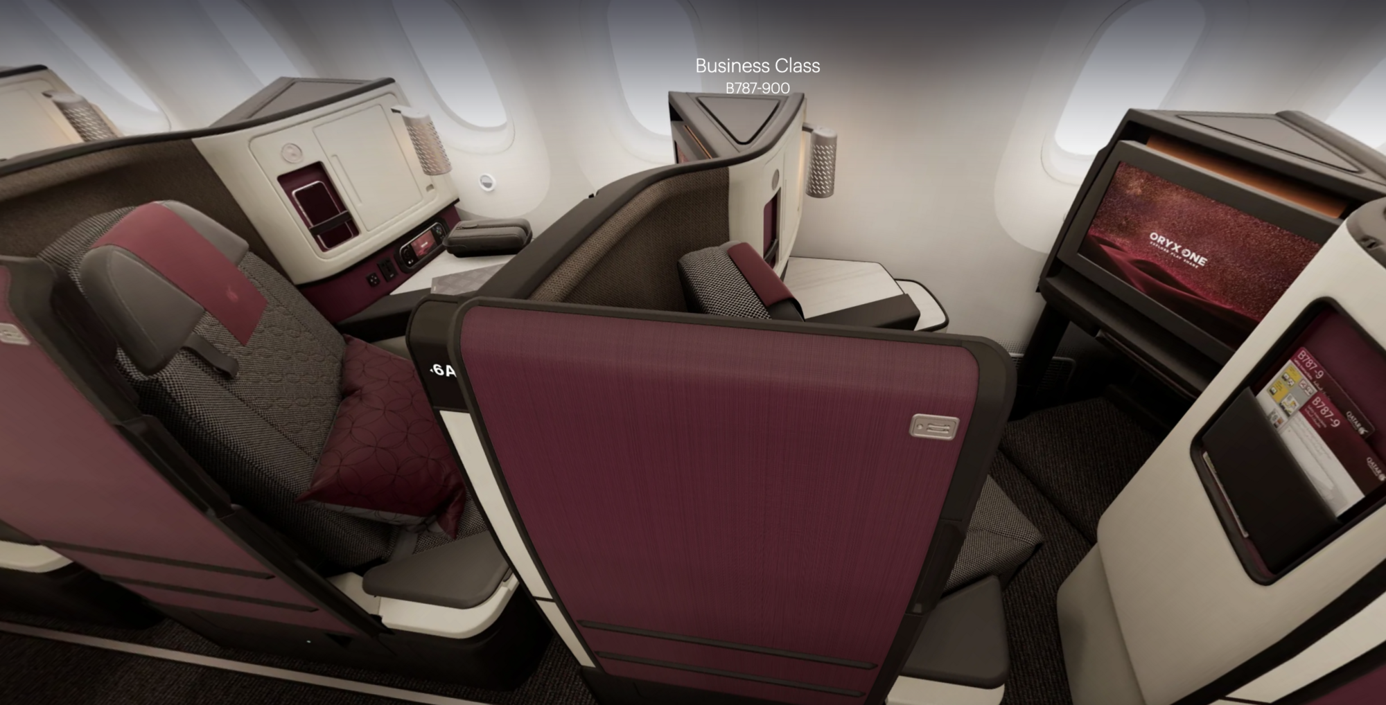 Double beds, 4K TVs and next gen seats: what the updated Qatar Airways Business Class looks like from the inside. Impressive photos