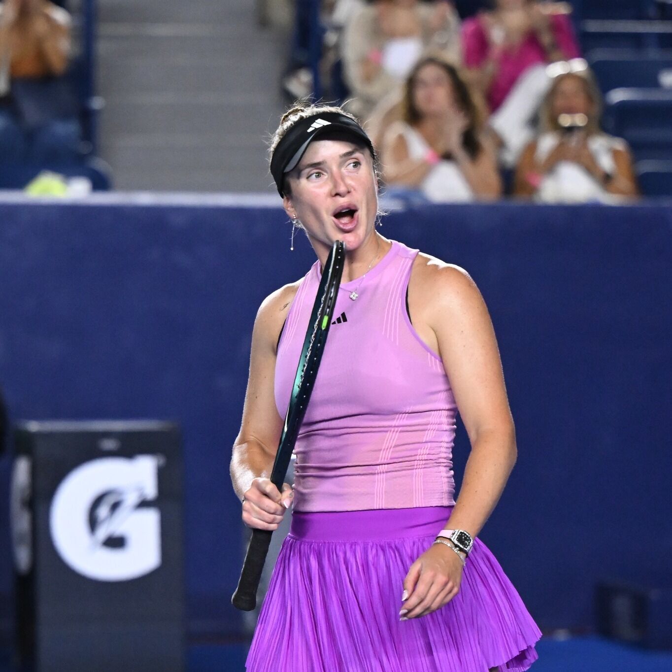 Svitolina beat the ex-Russian and refused to shake her hand. Video.