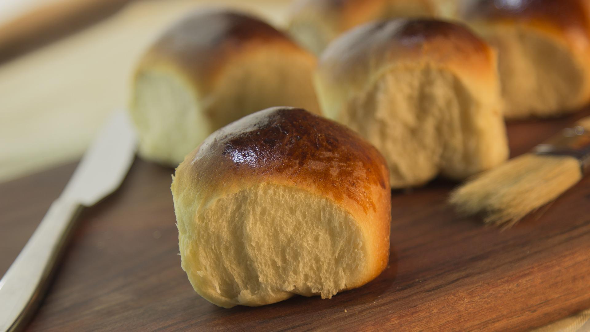 Lush homemade buns