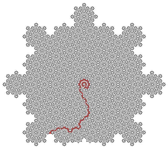 Physicists have created the world's most complex maze. Photo