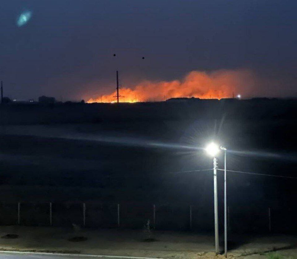 Drones attacked the military airfield ''Marinovka'' in Volgograd region: a fire broke out. Photos and video