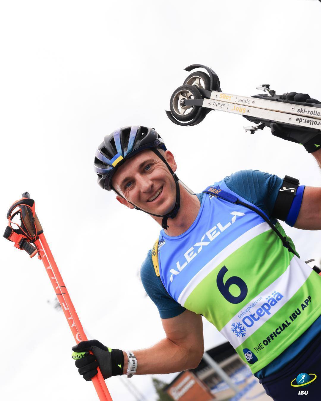 Pidruchnyi won the gold medal at the Summer Biathlon World Championships on the Flag Day of Ukraine. Video