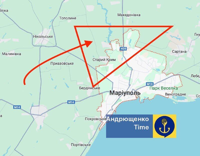 A series of explosions occurred in Mariupol, occupants' air defense system could have been under attack