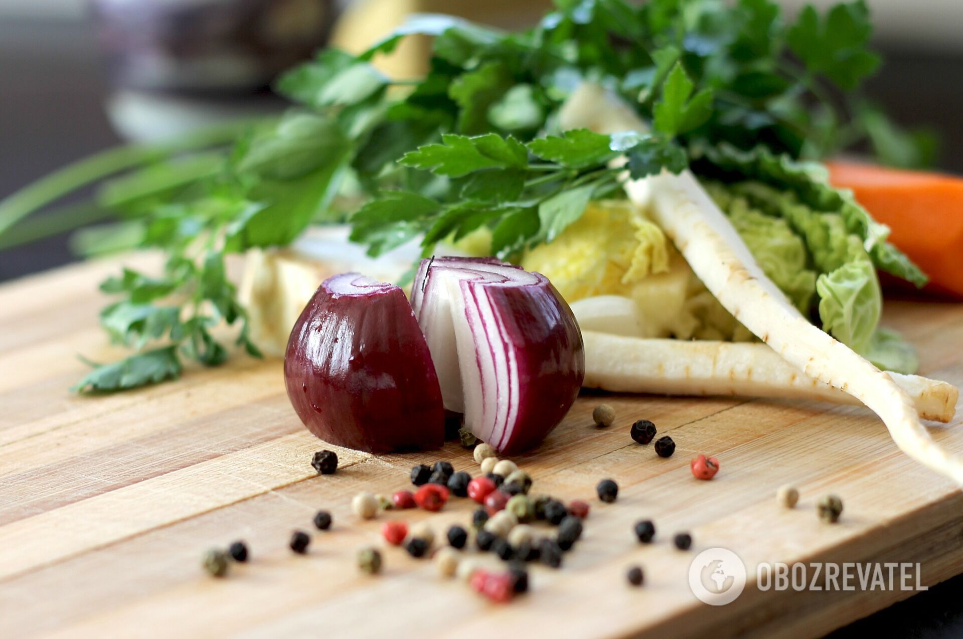 Onions for pilaf