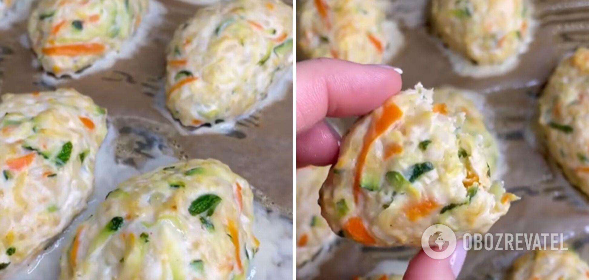 Cutlets with vegetables in the oven