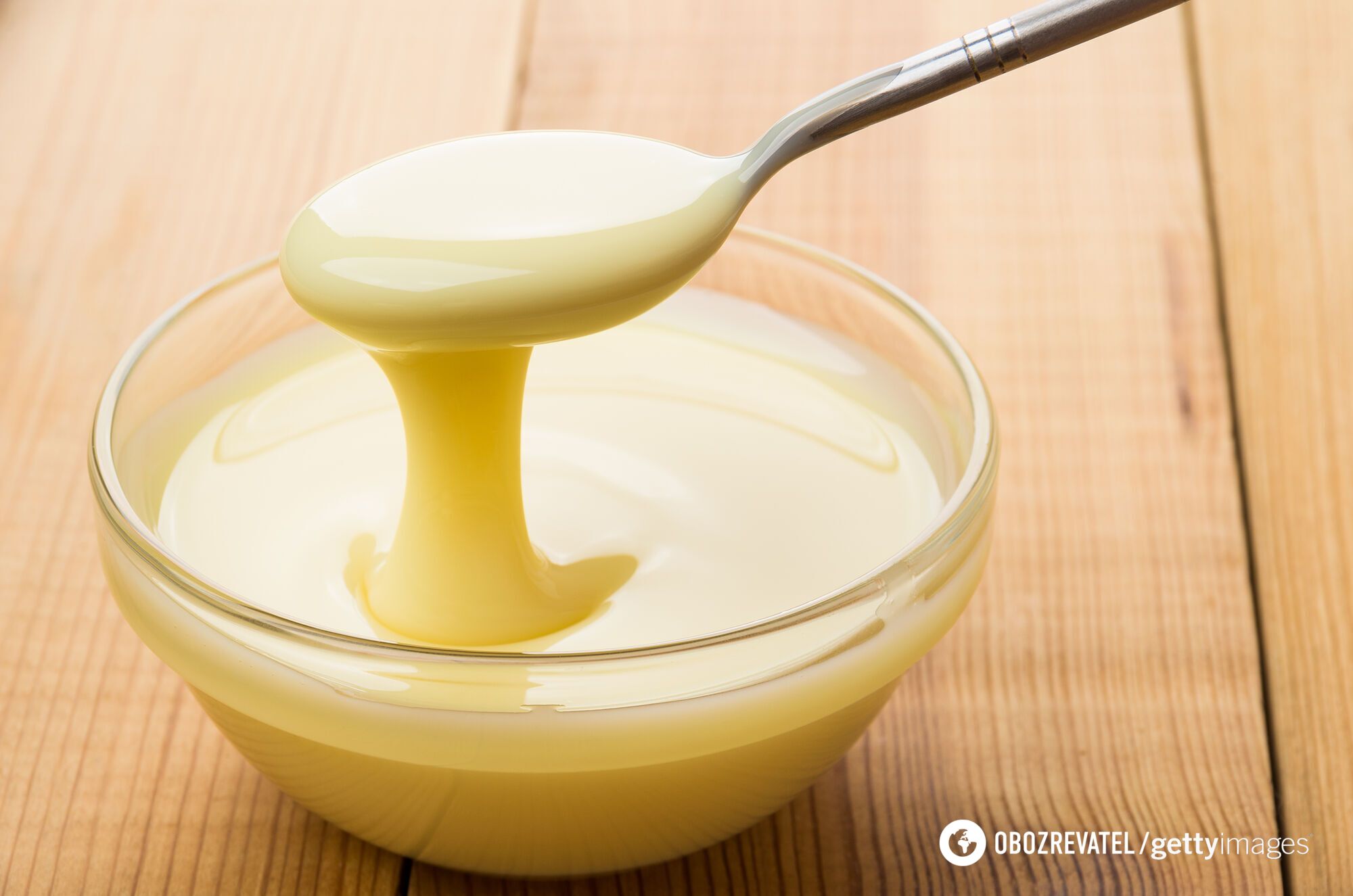 Condensed milk for cream