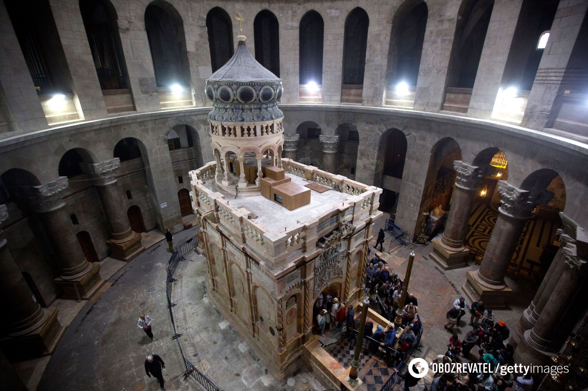 Archaeologists made a sensational discovery at the site where Jesus was resurrected. Photo