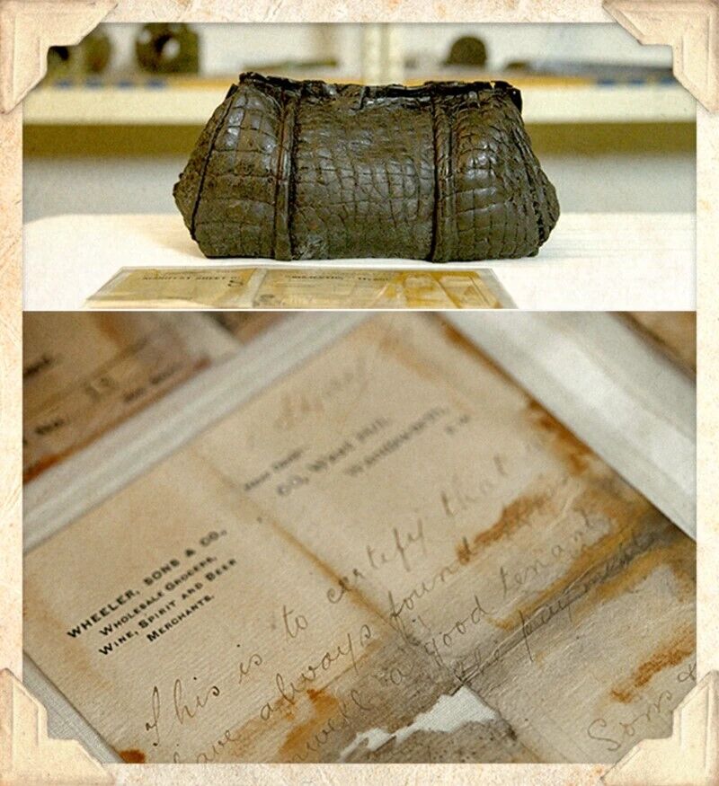 Alligator handbag and still-smelling perfume: what the hidden treasures from the Titanic look like. Photo