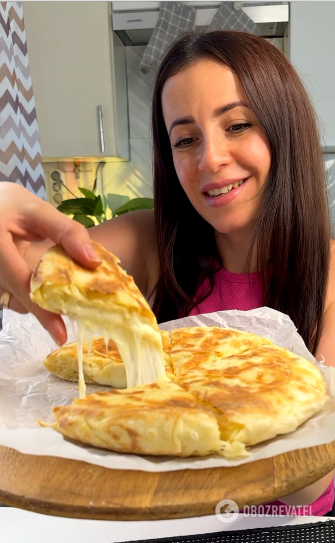 Khachapuri from phyllo dough: lazy recipe for every day