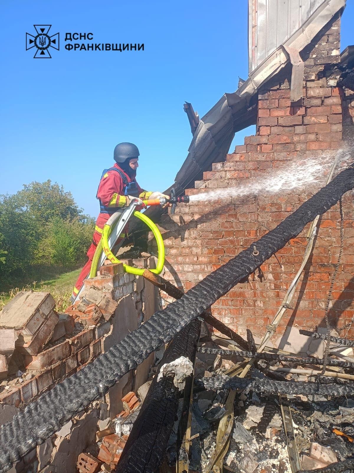 Russians attacked a critical infrastructure facility in Prykarpattia: there is destruction and casualties. Photo