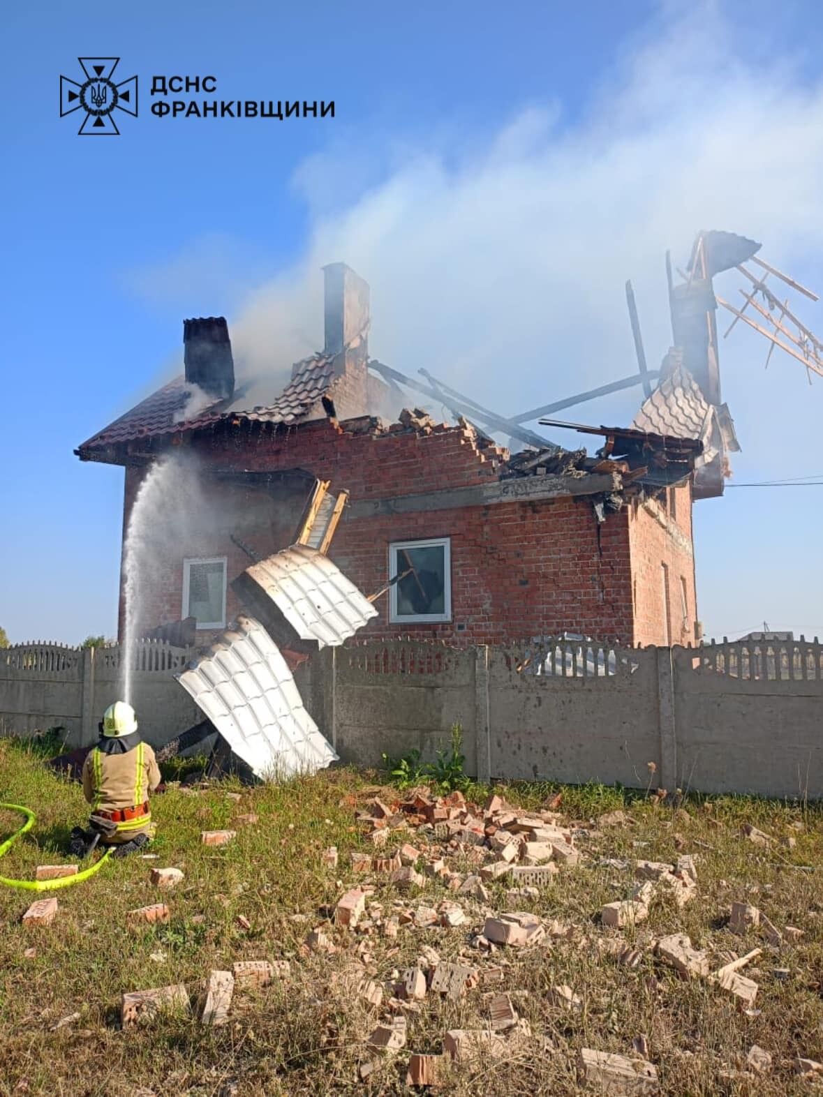 Russians attacked a critical infrastructure facility in Prykarpattia: there is destruction and casualties. Photo