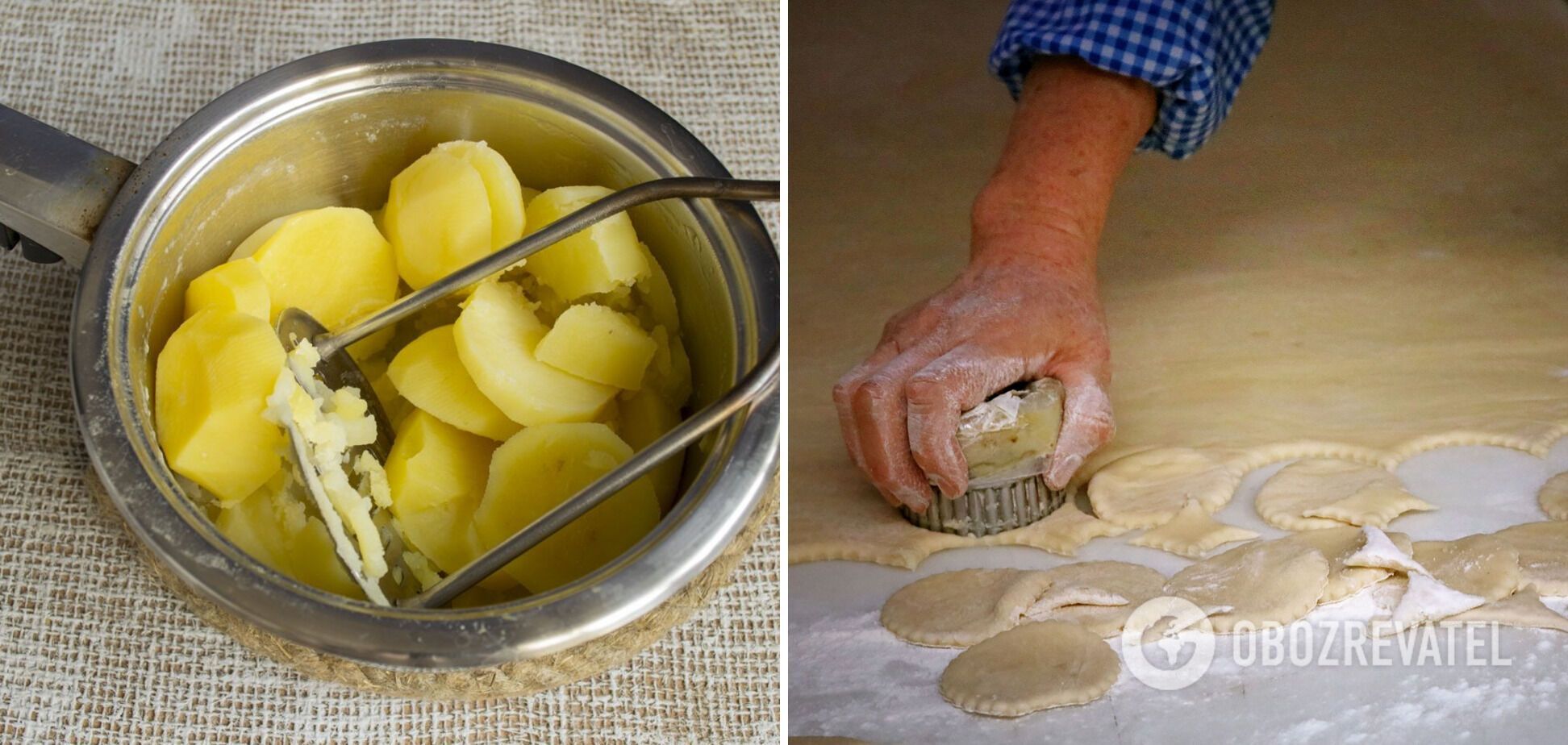 How to cook delicious dumplings with potatoes