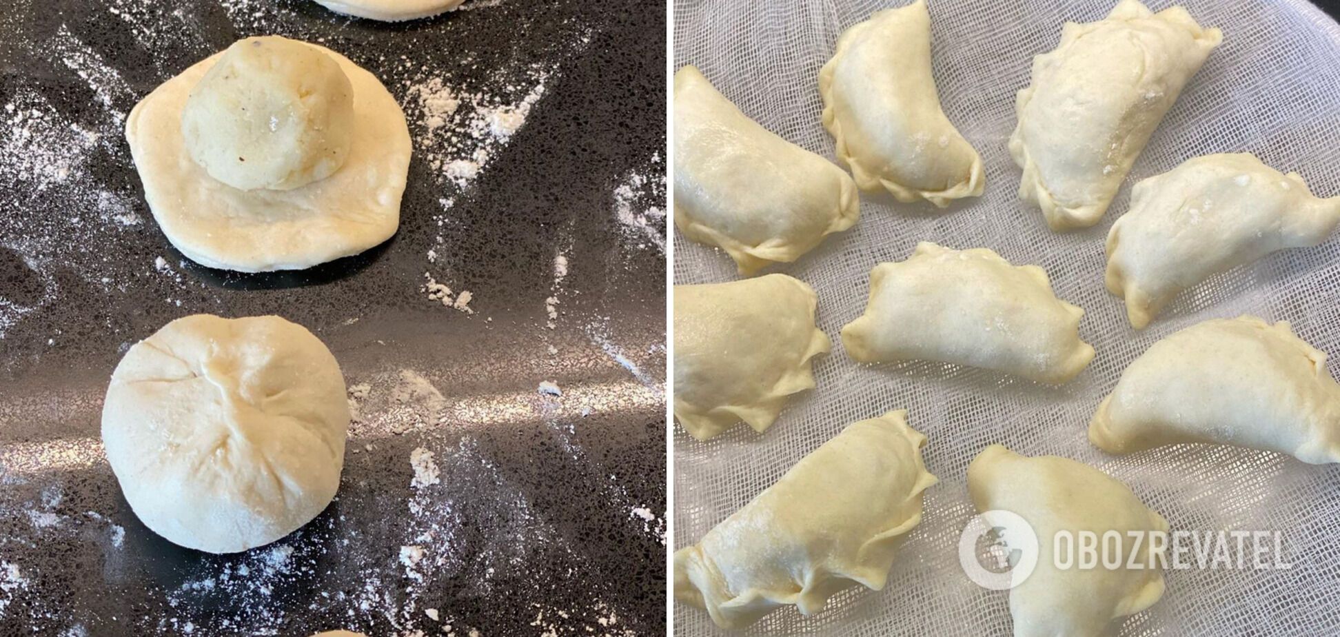 Ready-made steam dumplings