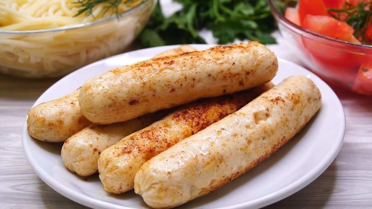 Delicious homemade sausages