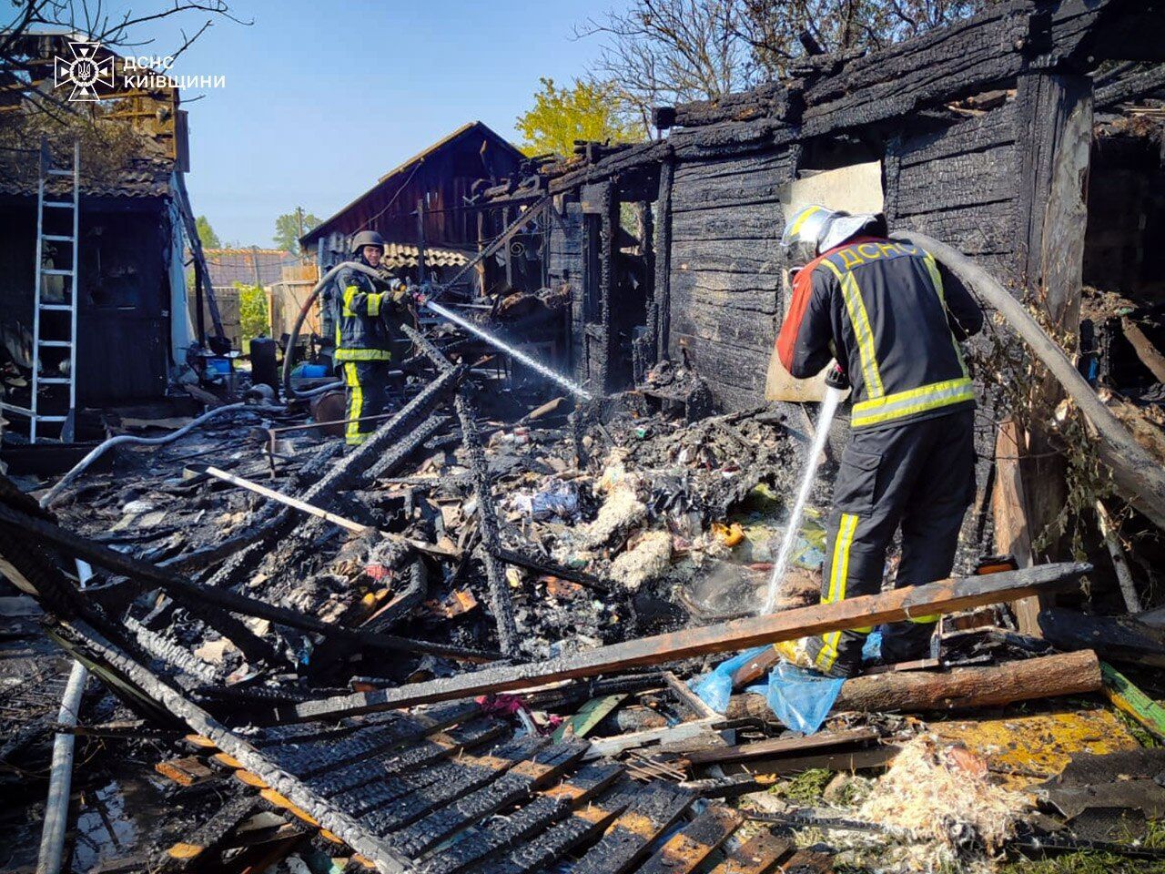 Infrastructure facilities damaged, a baby among the victims: all the details about the consequences of the Russian attack on Kyiv region. Photos