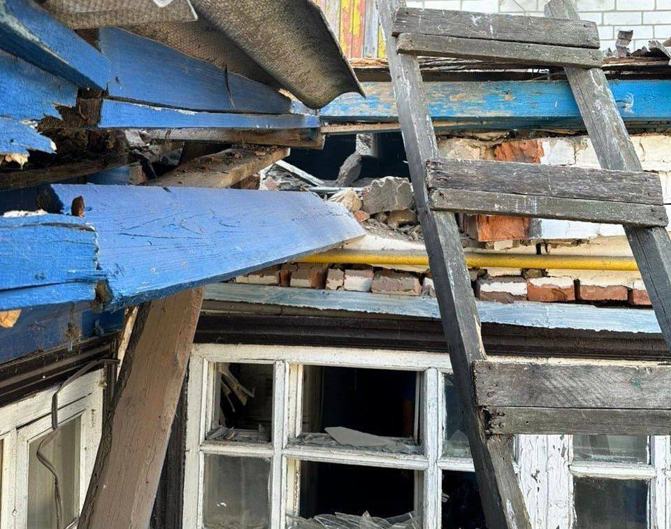 Russians launched a combined attack on Poltava region: 6 people were wounded, power outages in the region. Photo