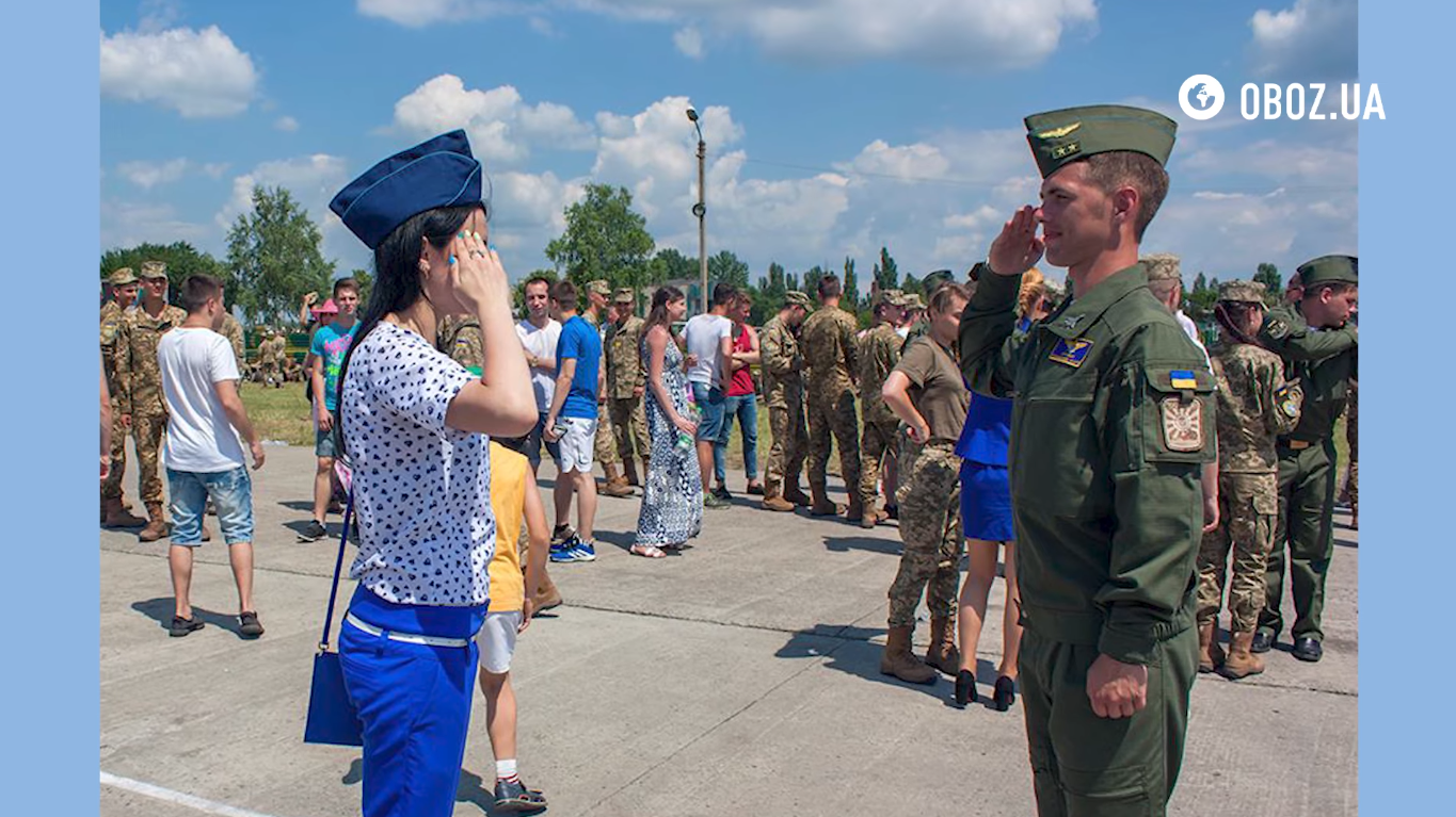 The hero studied at the Air Force University in Kharkiv