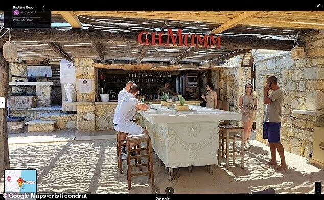 A strange table in a beach bar in Bulgaria turned out to be a 1700-year-old Roman coffin. Photo