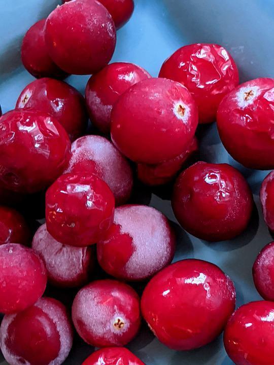 Cranberry jam in 5 minutes.