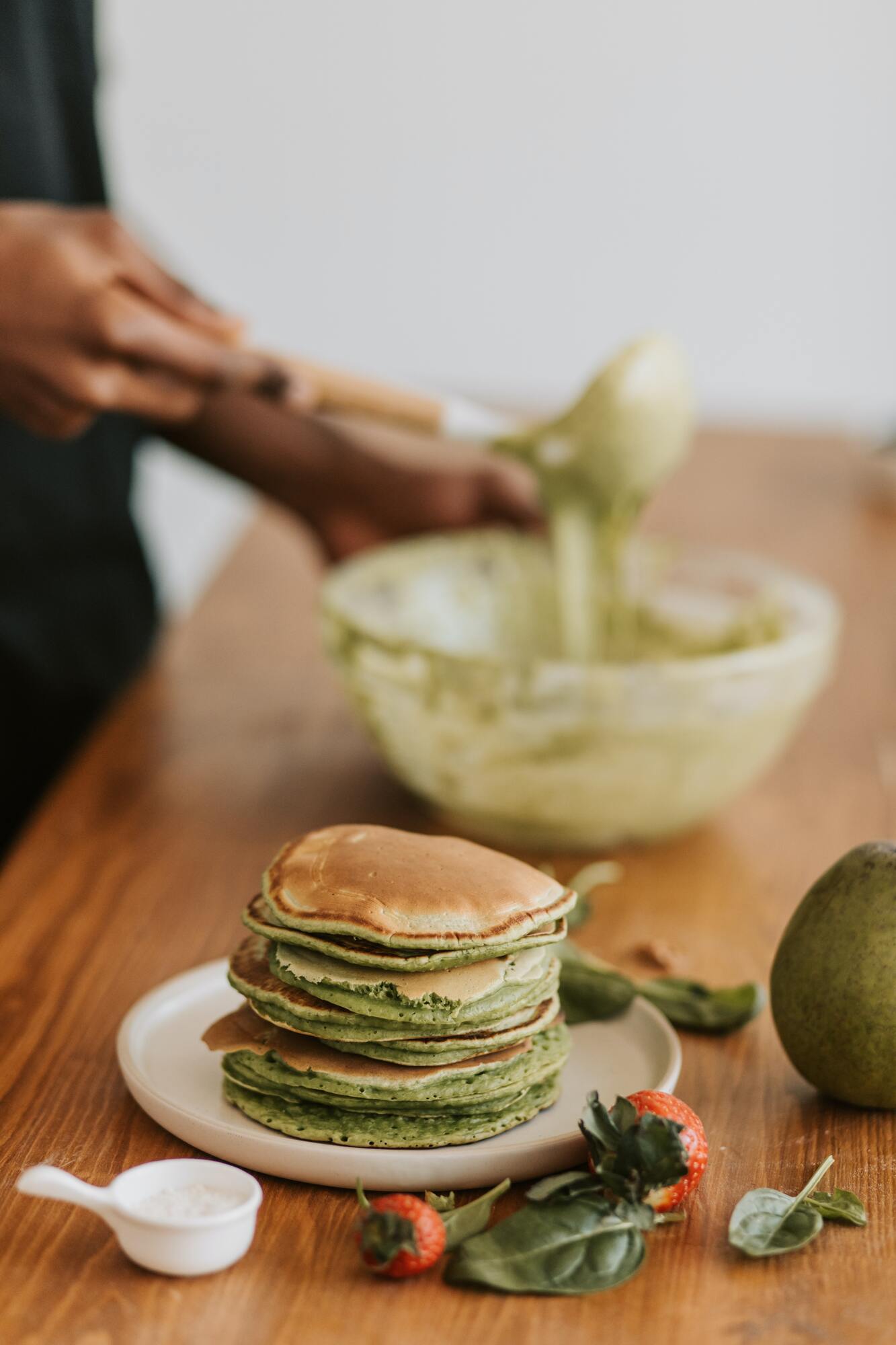 How to make zucchini pancakes at home.