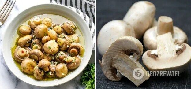 Universal marinade for champignons