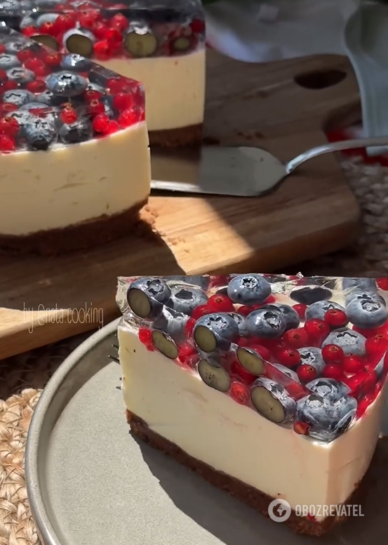 Better than Medovik and Napoleon: summer jelly cake without baking