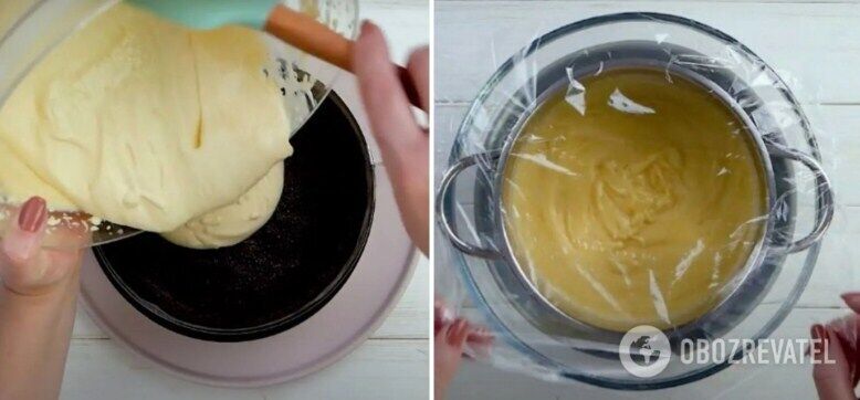 Simple recipe for sour cream cake.