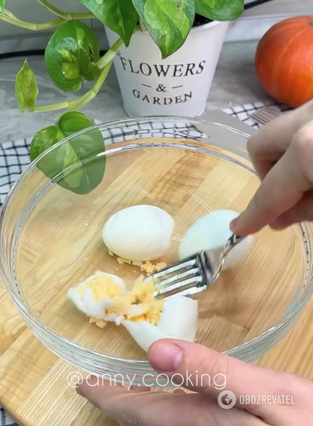 What to make with hard-boiled eggs