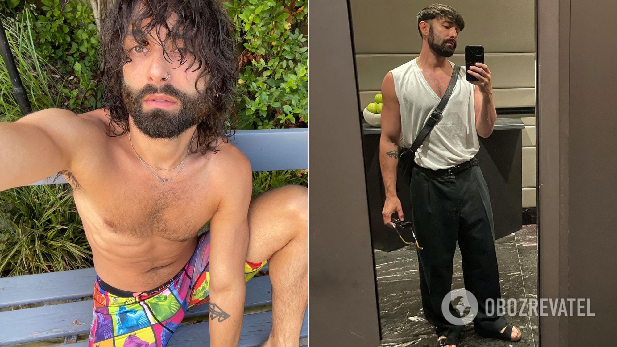 Without dress, wig and makeup: how Conchita Wurst looks offstage. Impressive photos