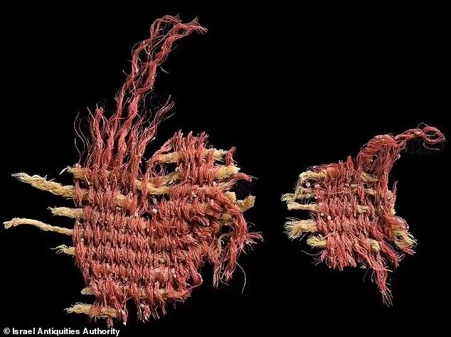 A 3,000-year-old structure from the city of Jesus' birth and a ''red worm'' that is mentioned 25 times in the Bible has been found in Israel. Photo