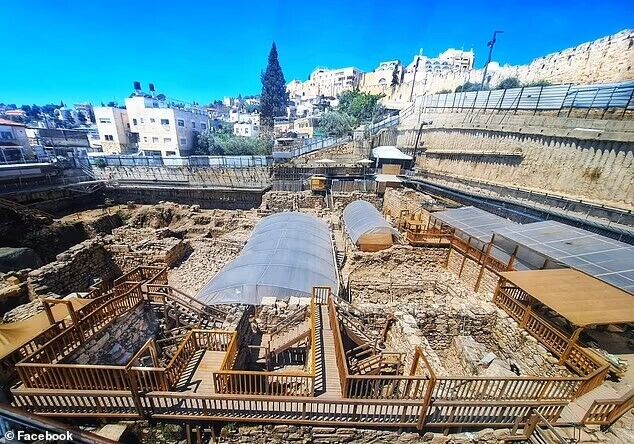 A 3,000-year-old structure from the city of Jesus' birth and a ''red worm'' that is mentioned 25 times in the Bible has been found in Israel. Photo