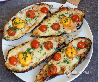 Eggplant with cheese: how to bake a vegetable that even children can eat