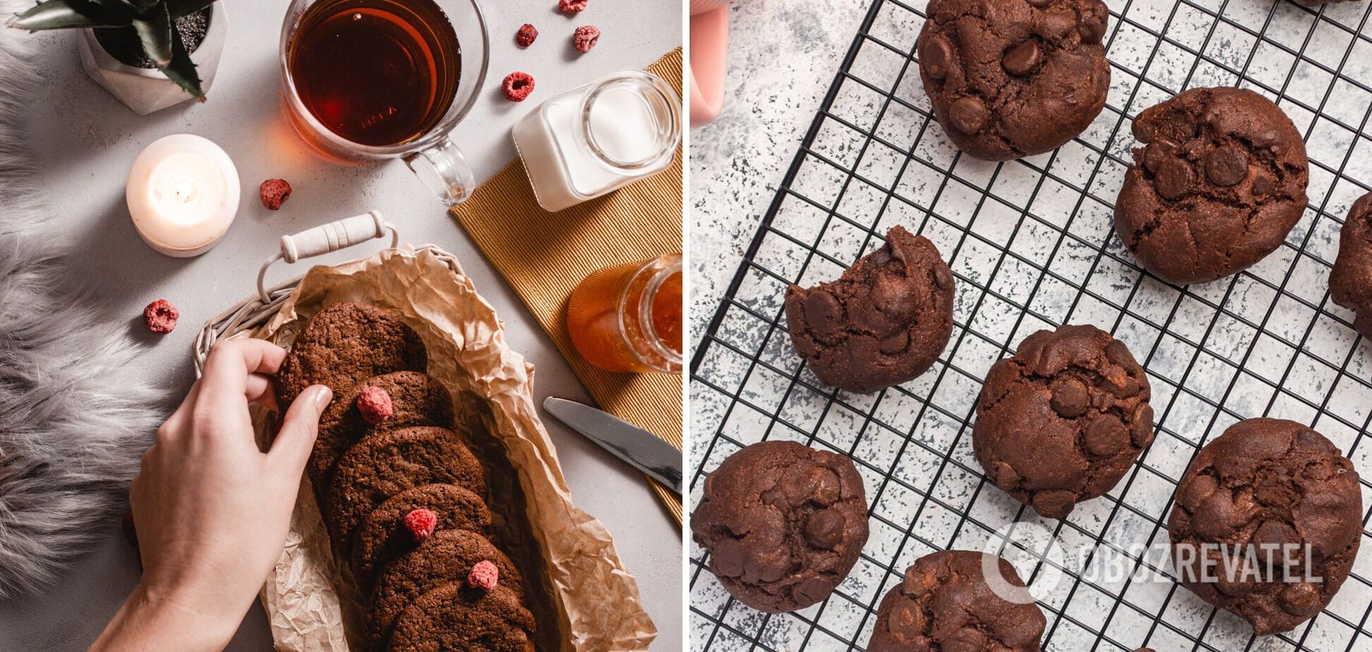 No-bake chocolate chip cookies: how to make a simple dessert for tea