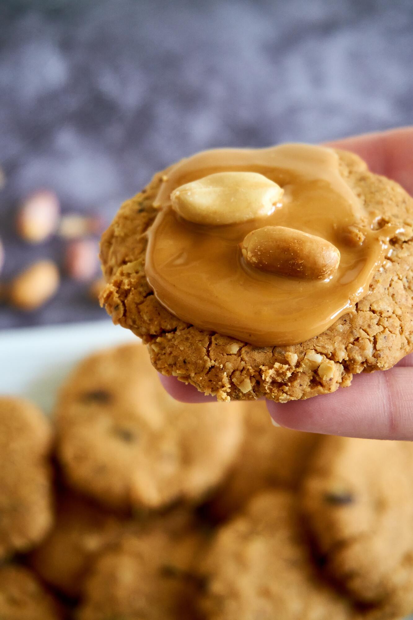 Homemade peanut butter cookies