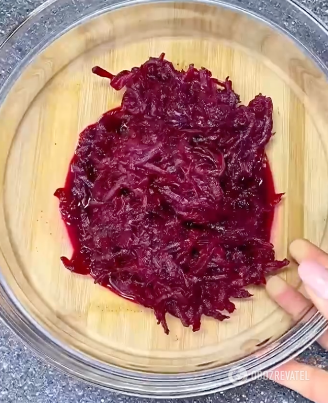 Boiled beets