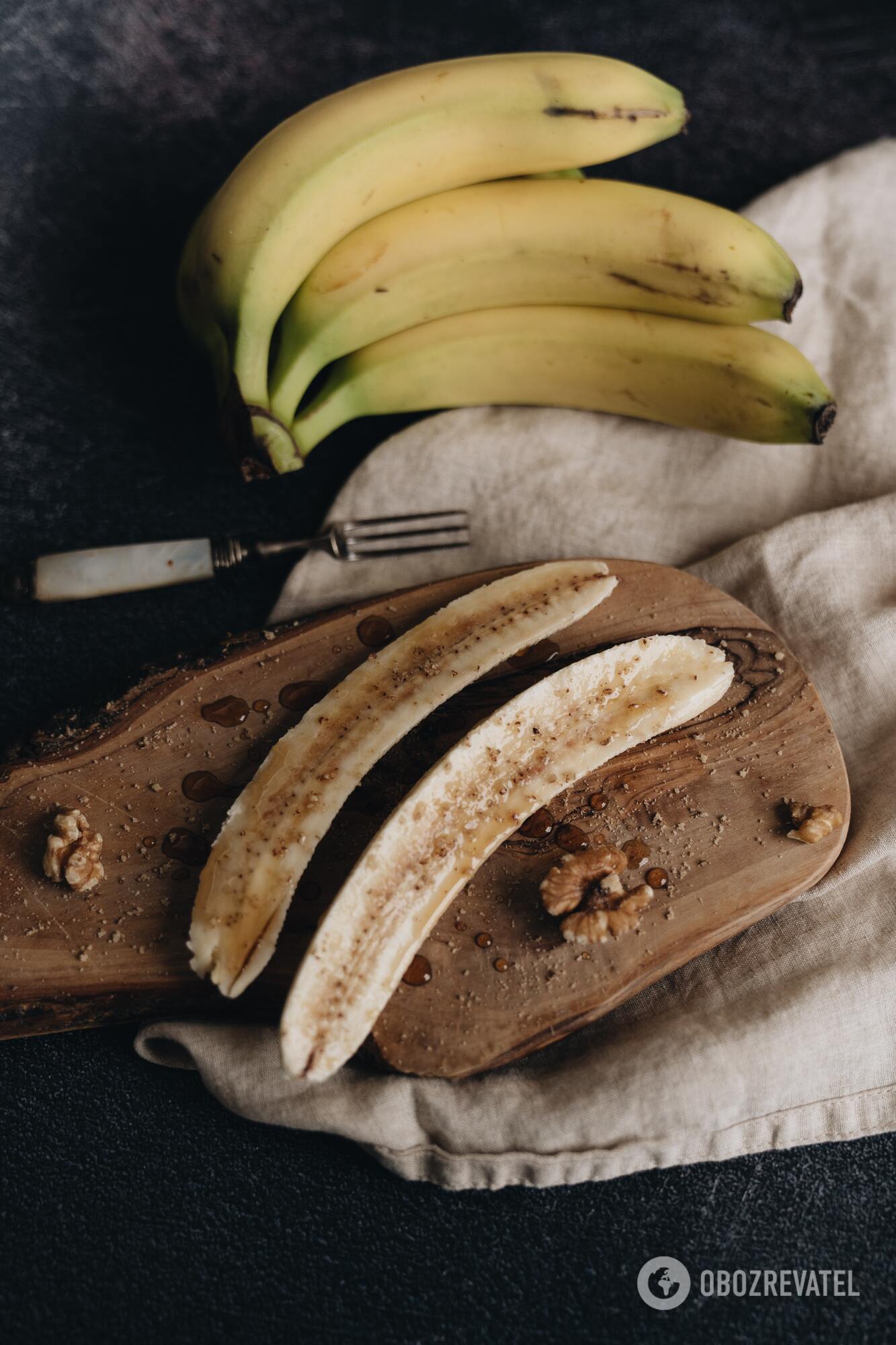 Bananas for the filling