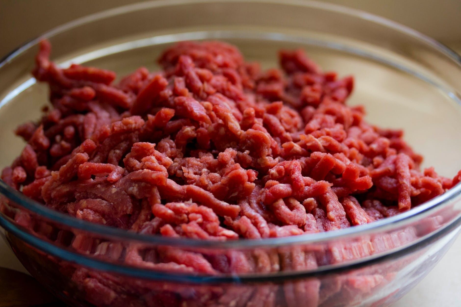 Minced meat.