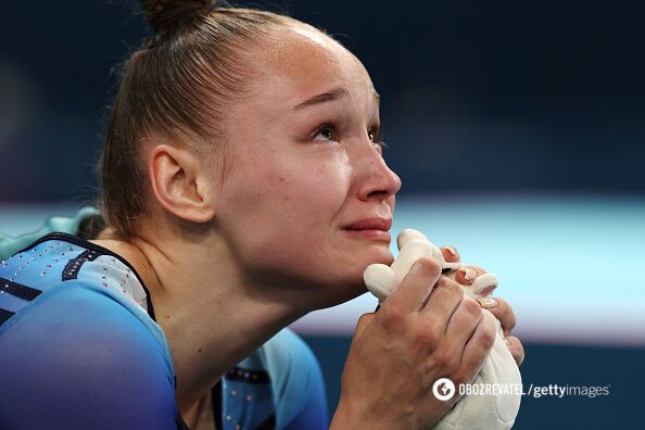 ''I'm ashamed to watch''. The Russian champion, who supported ''Z,'' was caught up in karma at the 2024 Olympics. She burst into tears. Photo