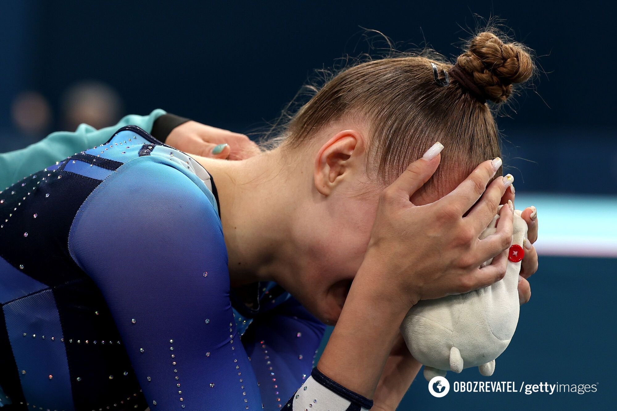 ''I'm ashamed to watch''. The Russian champion, who supported ''Z,'' was caught up in karma at the 2024 Olympics. She burst into tears. Photo