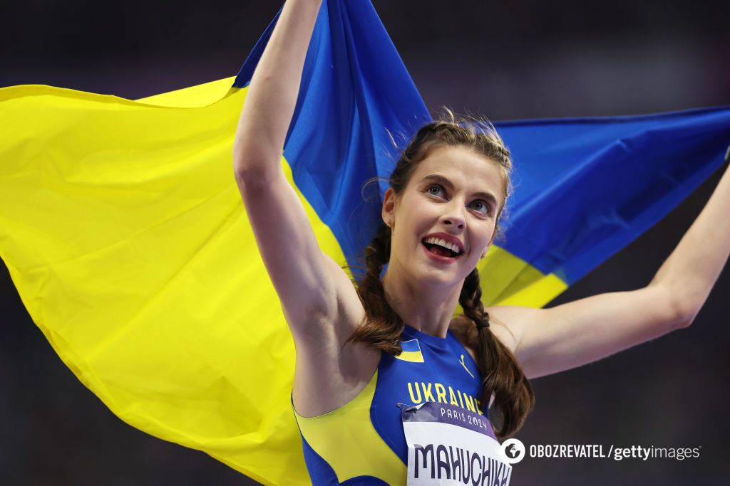 Ukraine has won three medals in one day: Maguchikh won the gold medal at the 2024 Olympics. Two more bronze medals in athletics