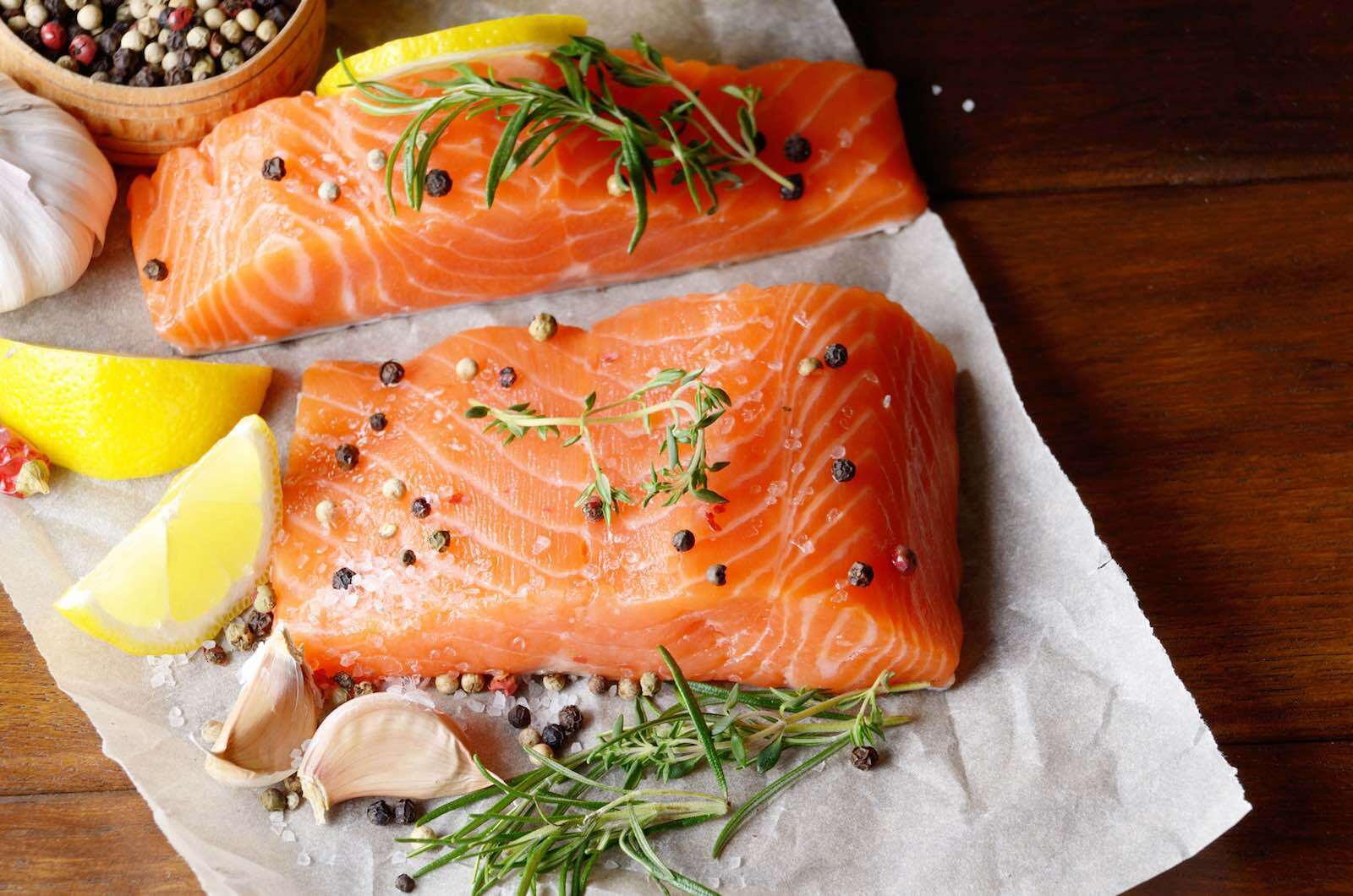 Recipe for lightly salted salmon